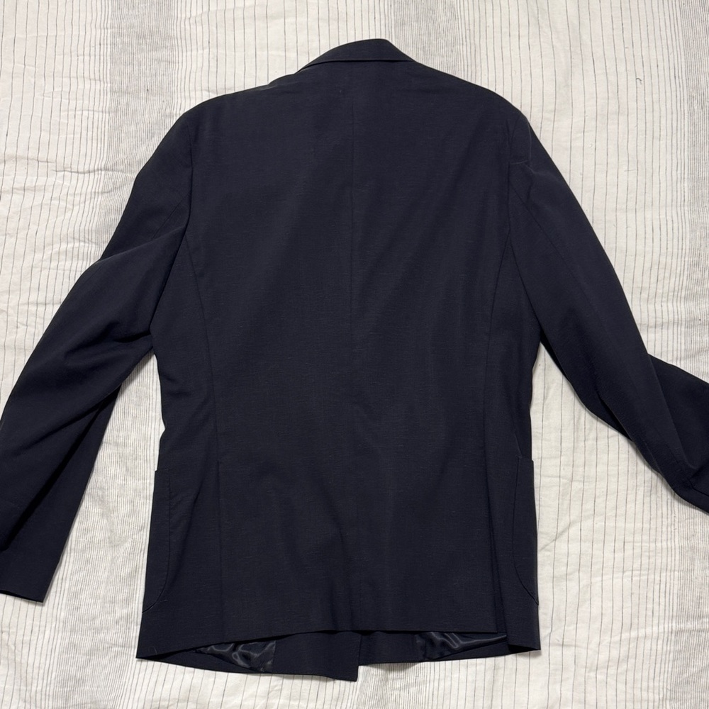 Reiss Midnight Double-Breasted Blazer - Picture 2 of 8